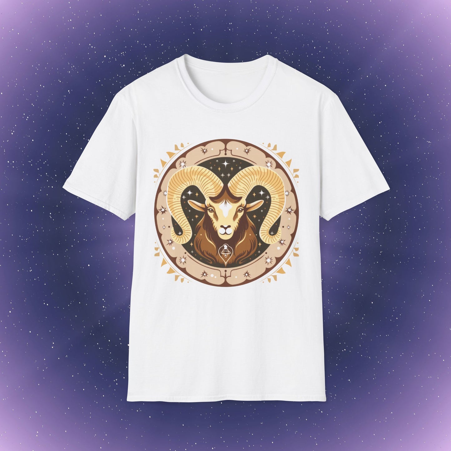 Camiseta bohemia del signo zodiacal Aries
