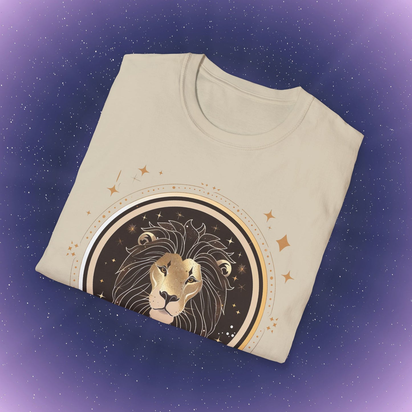 Camiseta bohemia del signo zodiacal Leo