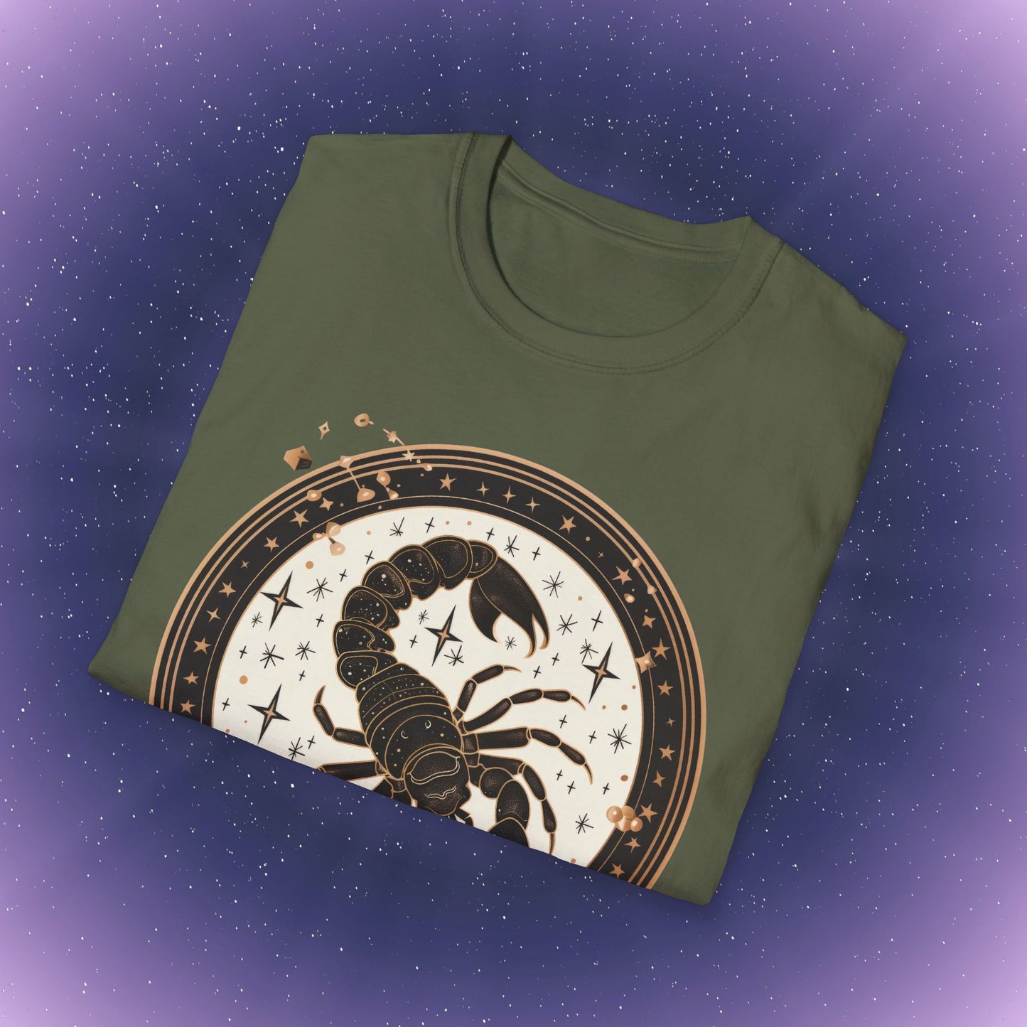 Camiseta bohemia del signo zodiacal Escorpio