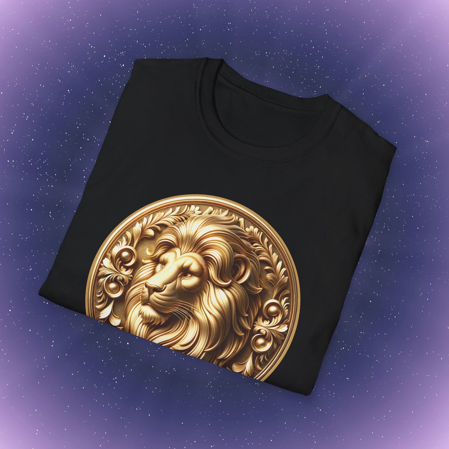 Leo Gold Zodiac Sign T-Shirt