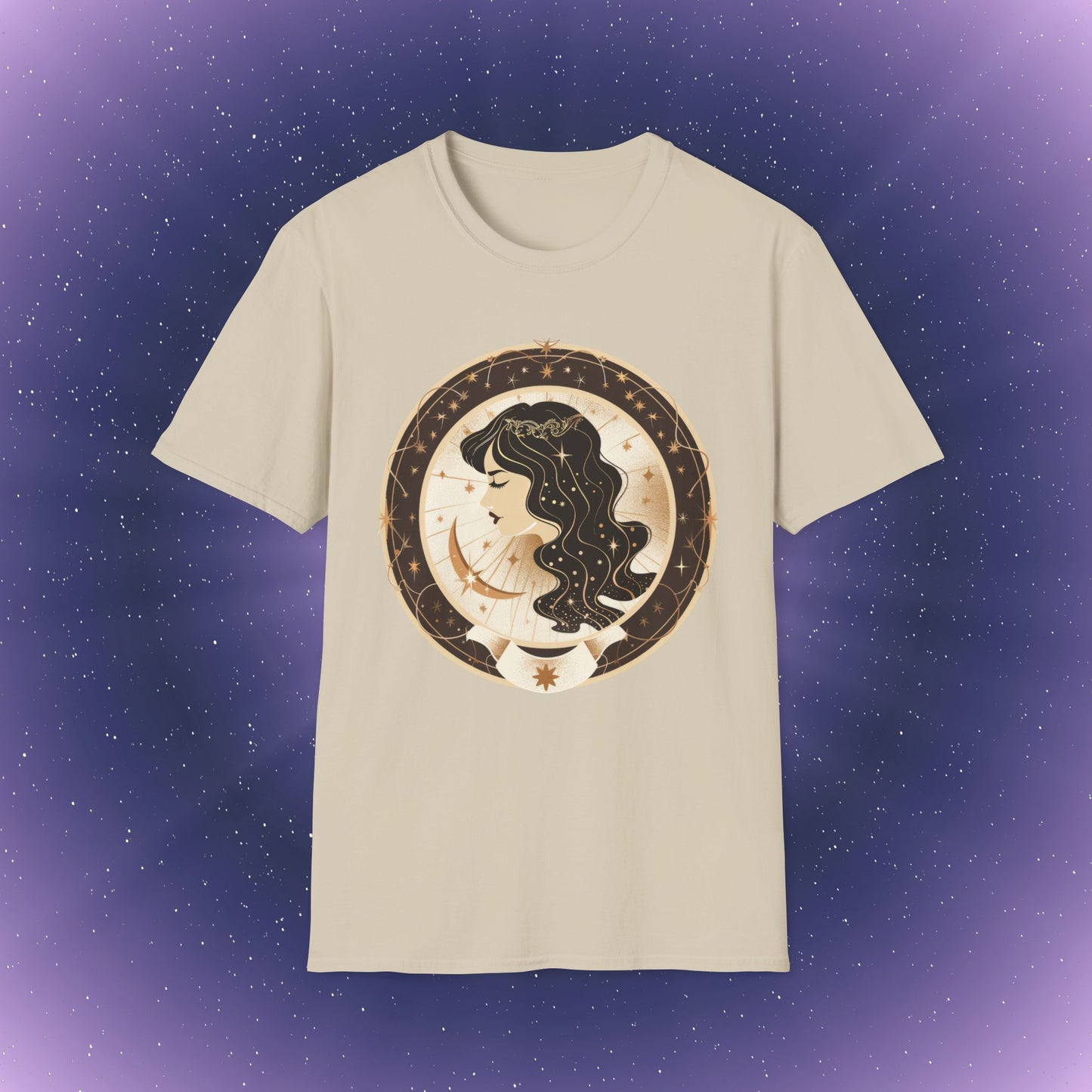 Camiseta bohemia del signo zodiacal Virgo