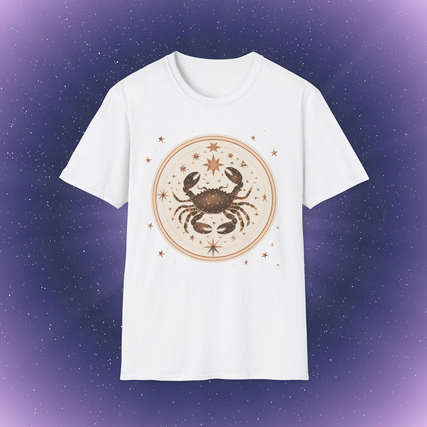 Camiseta bohemia del signo zodiacal Cáncer