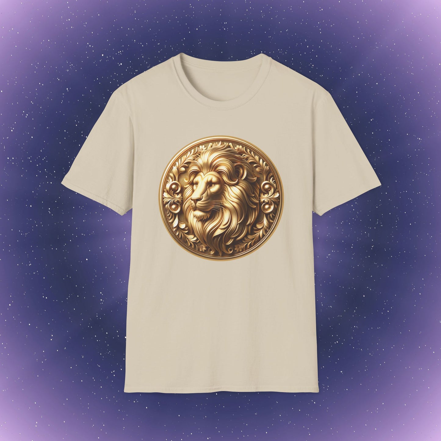 Leo Gold Zodiac Sign T-Shirt