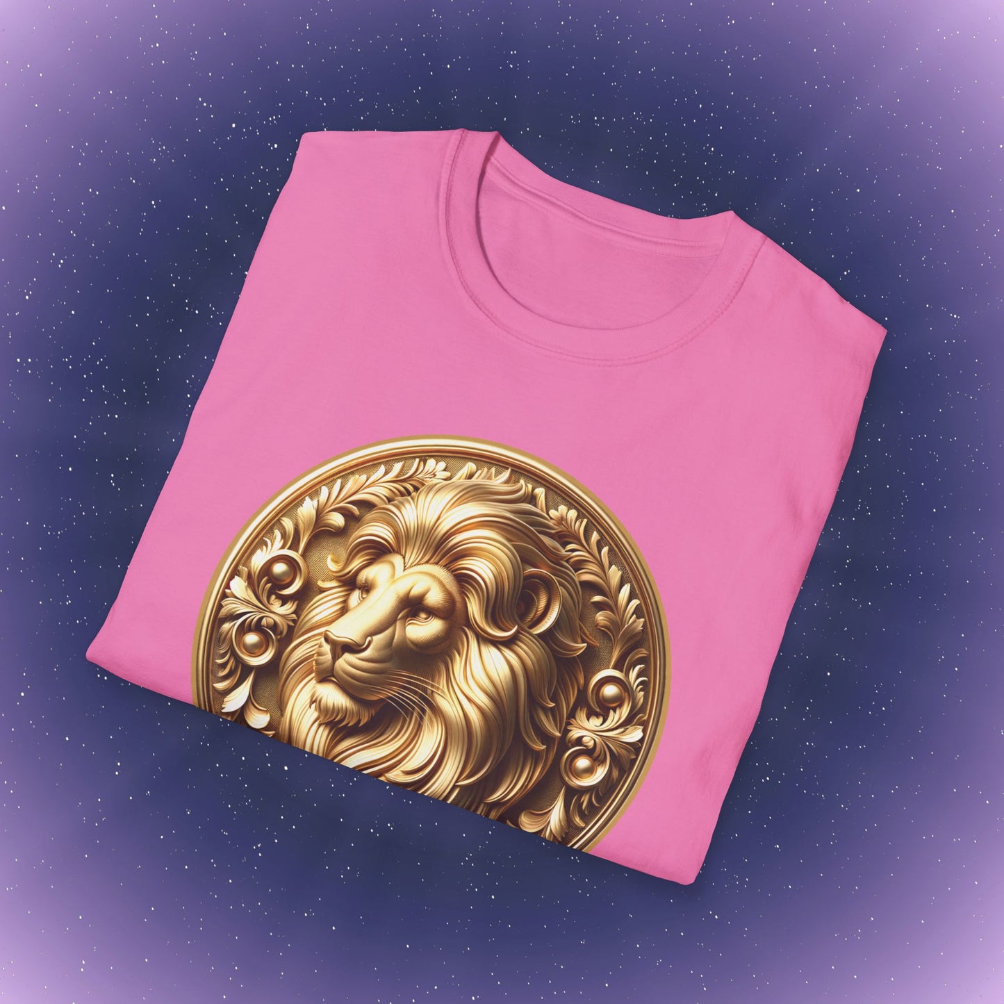 Leo Gold Zodiac Sign T-Shirt