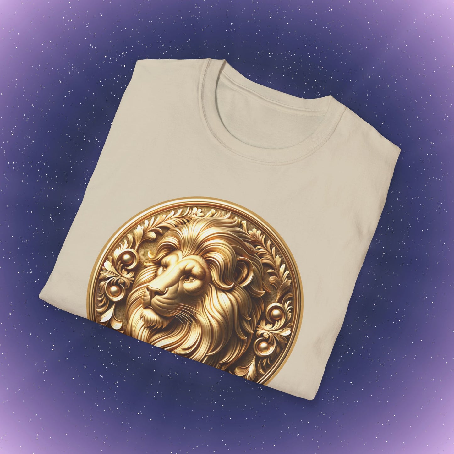 Leo Gold Zodiac Sign T-Shirt
