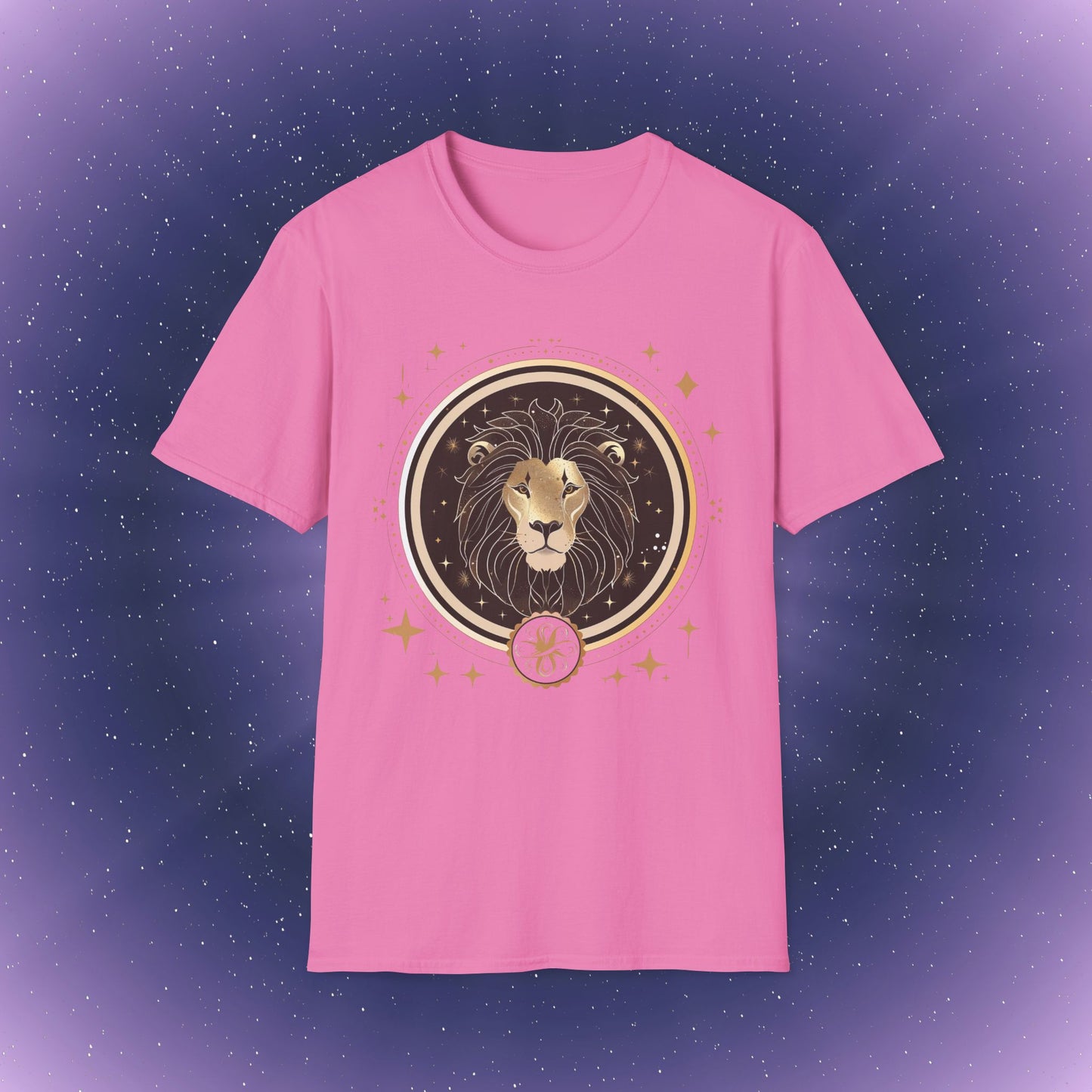 Camiseta bohemia del signo zodiacal Leo