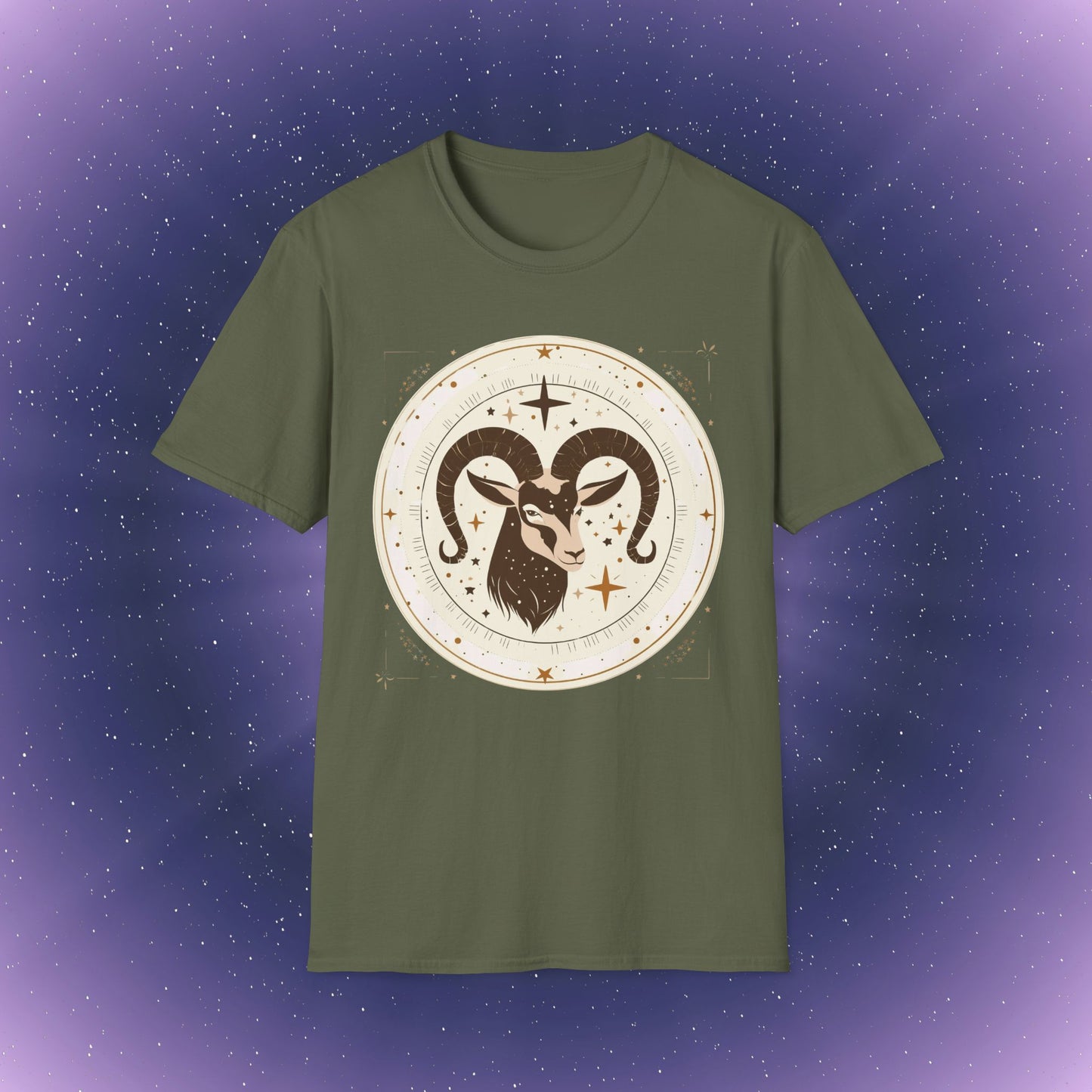 Camiseta bohemia del signo zodiacal Capricornio