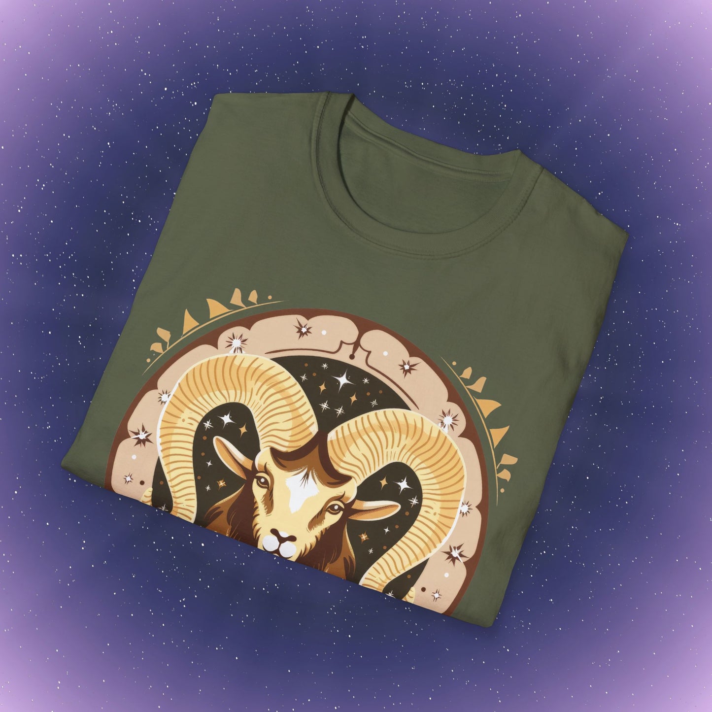 Camiseta bohemia del signo zodiacal Aries