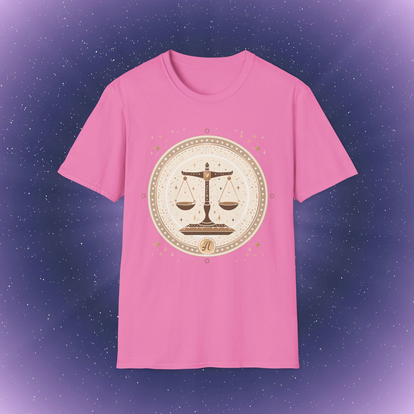Camiseta bohemia del signo zodiacal Libra