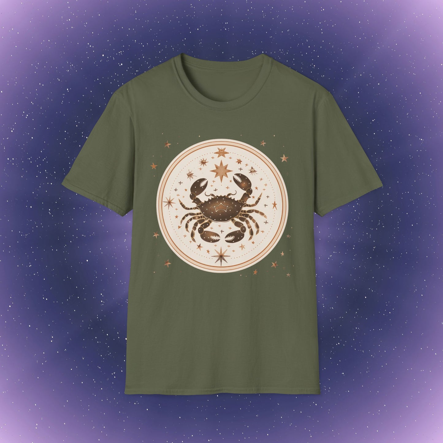 Camiseta bohemia del signo zodiacal Cáncer