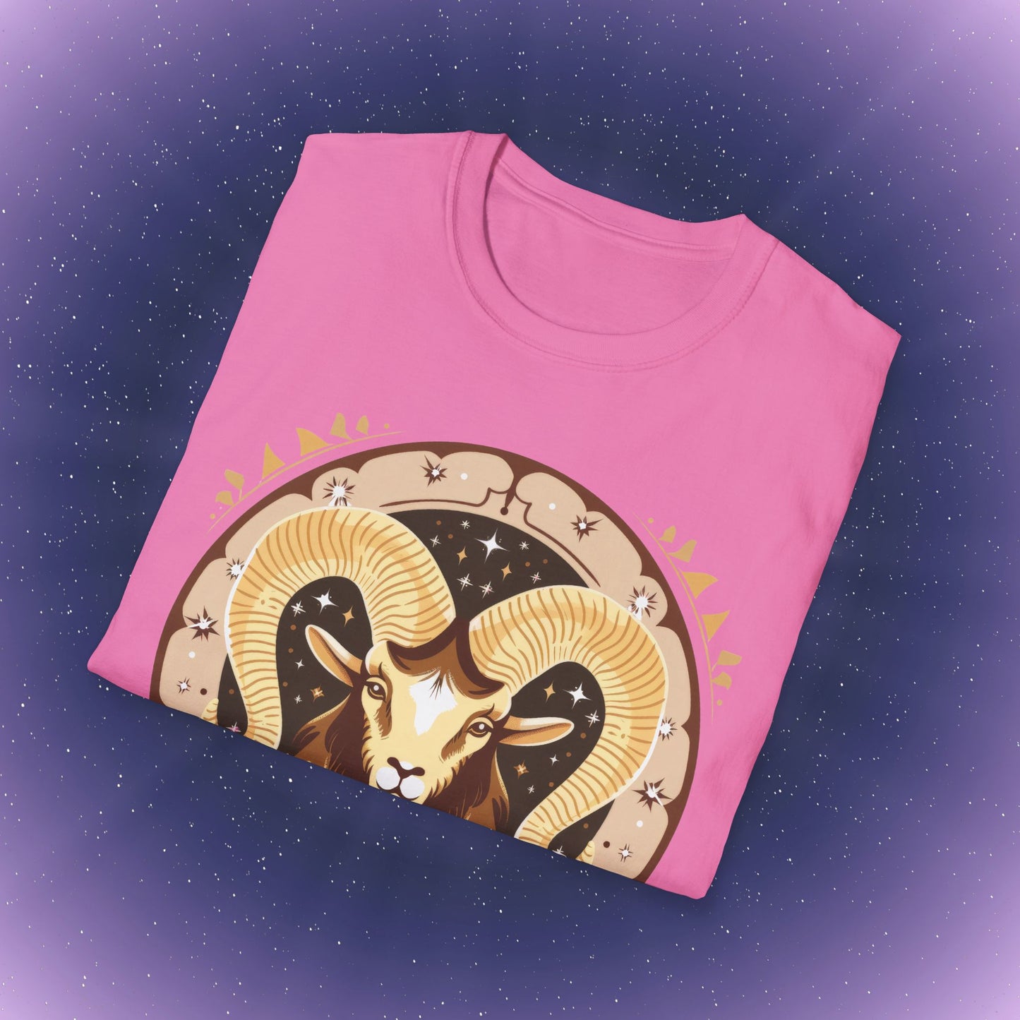 Camiseta bohemia del signo zodiacal Aries