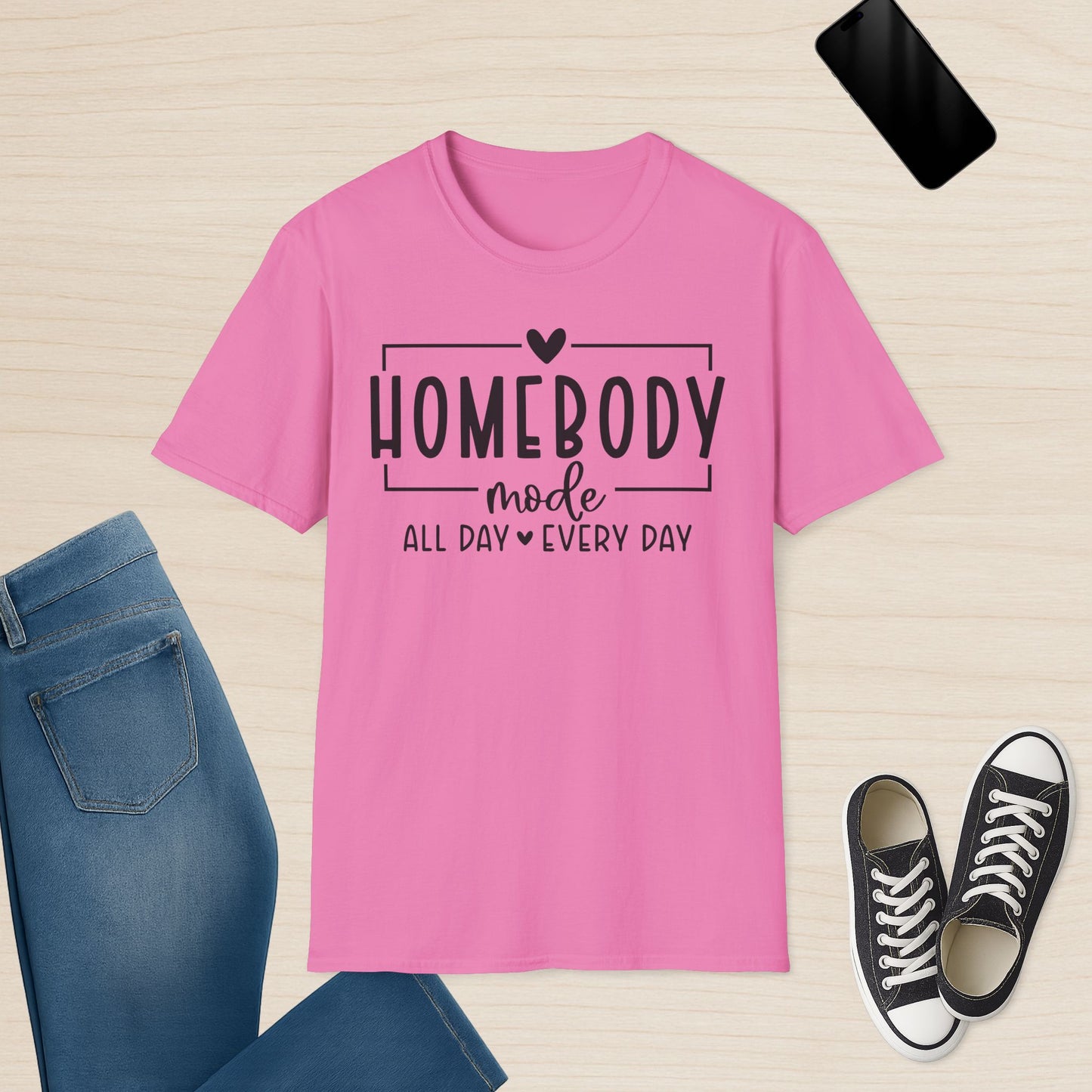 Homebody Mode Introvert T-Shirt