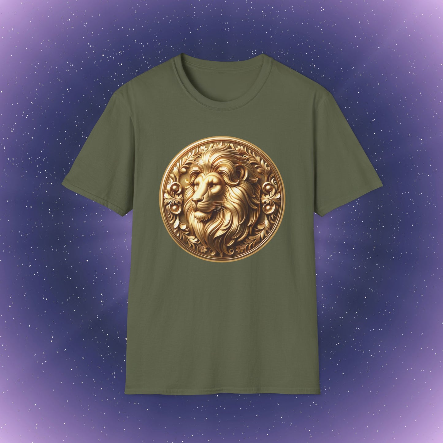 Leo Gold Zodiac Sign T-Shirt