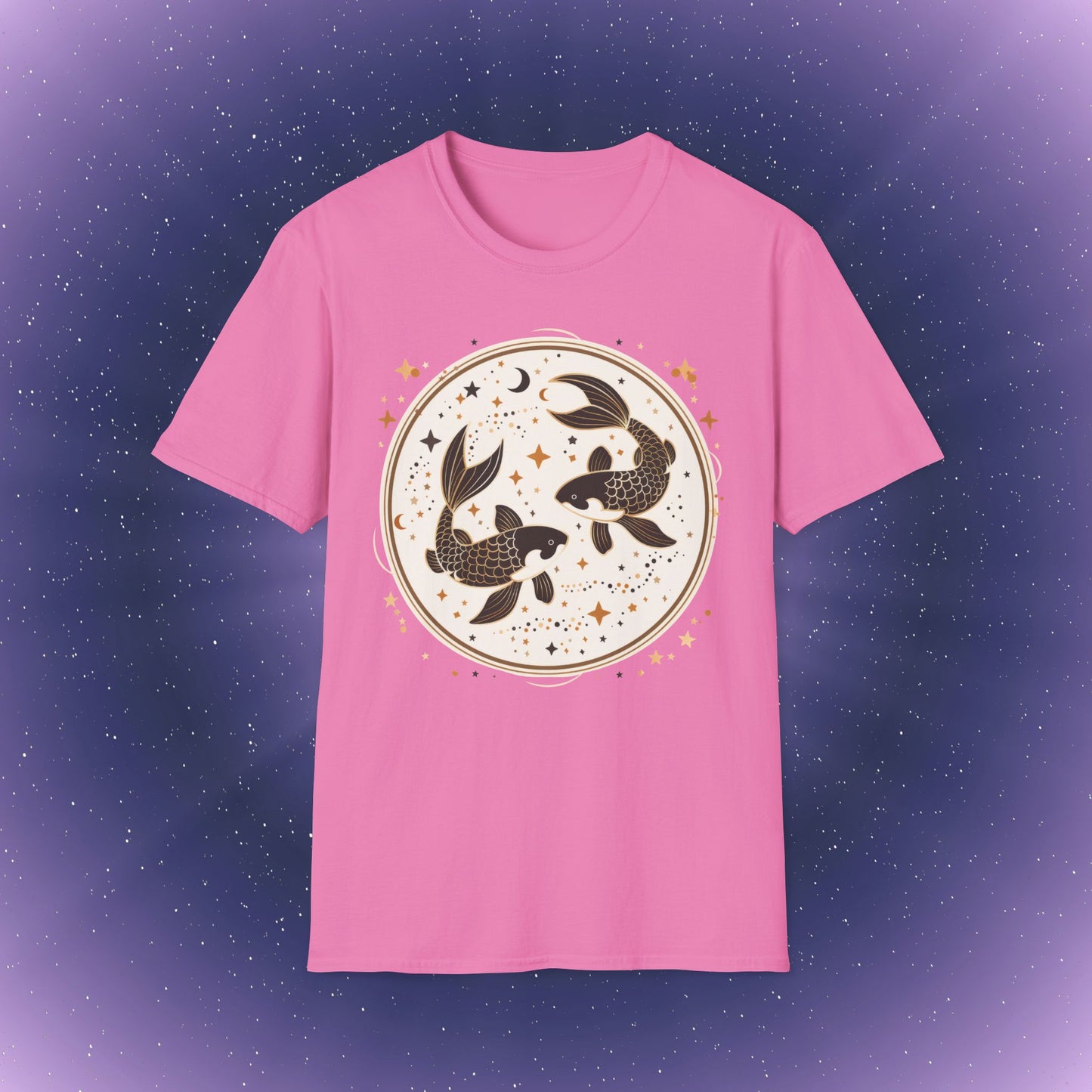Camiseta bohemia del signo zodiacal Piscis
