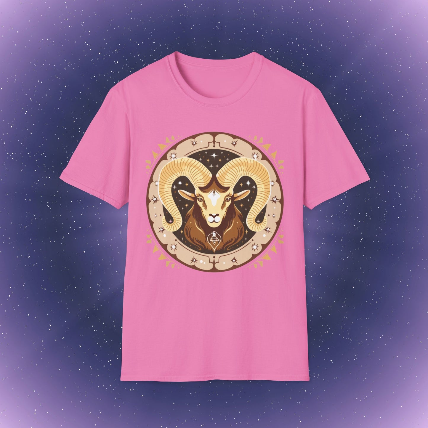 Camiseta bohemia del signo zodiacal Aries