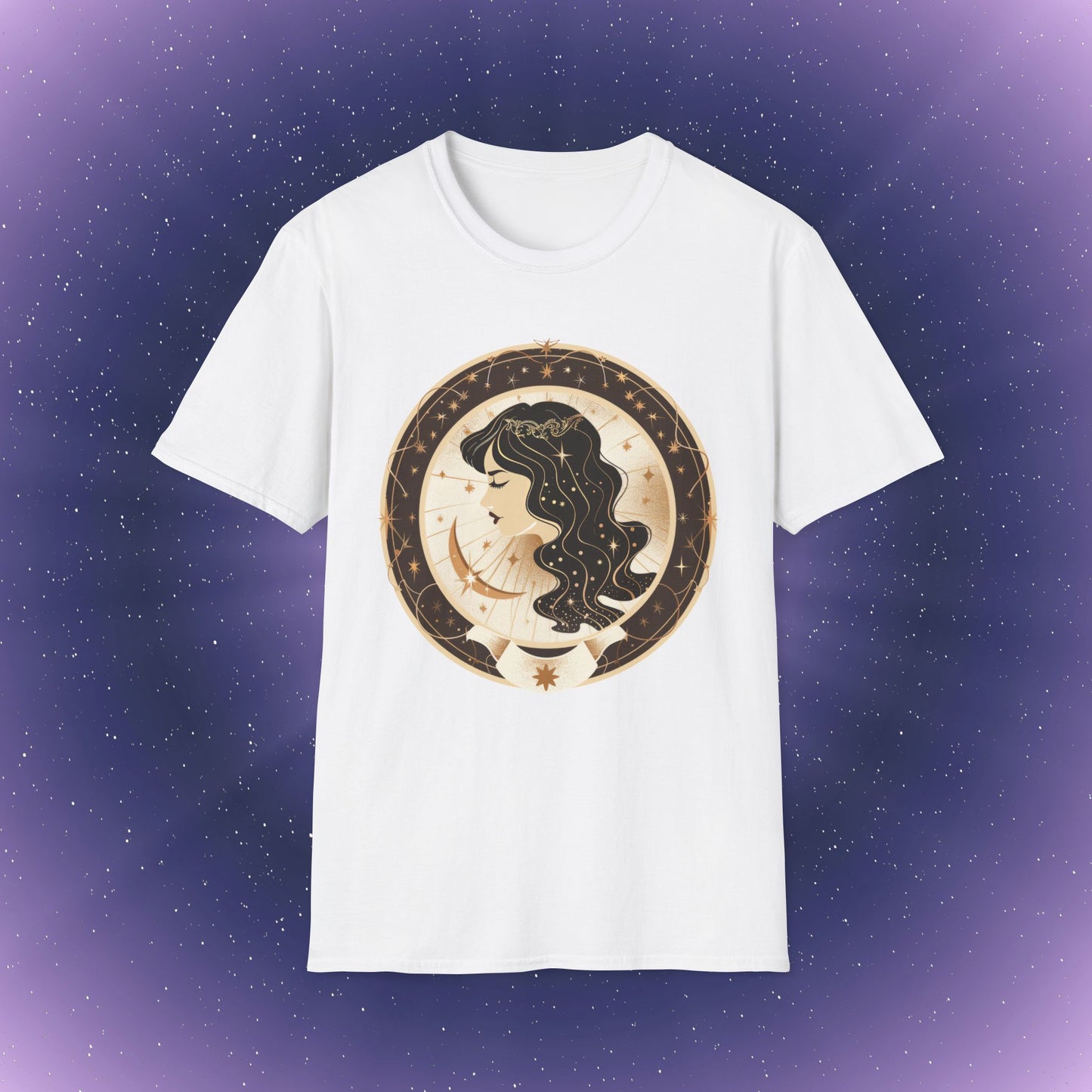 Camiseta bohemia del signo zodiacal Virgo