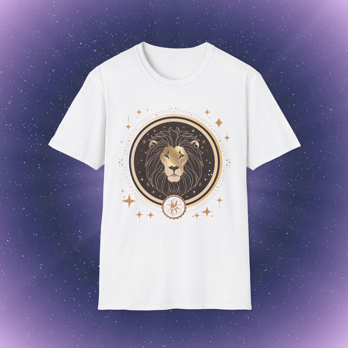 Camiseta bohemia del signo zodiacal Leo