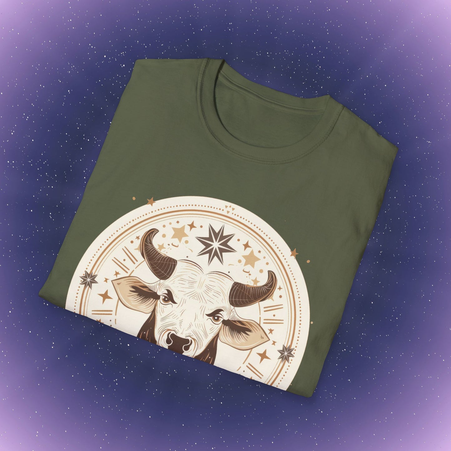 Camiseta bohemia del signo zodiacal Tauro