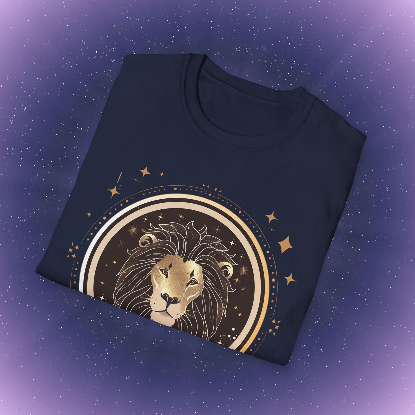 Camiseta bohemia del signo zodiacal Leo