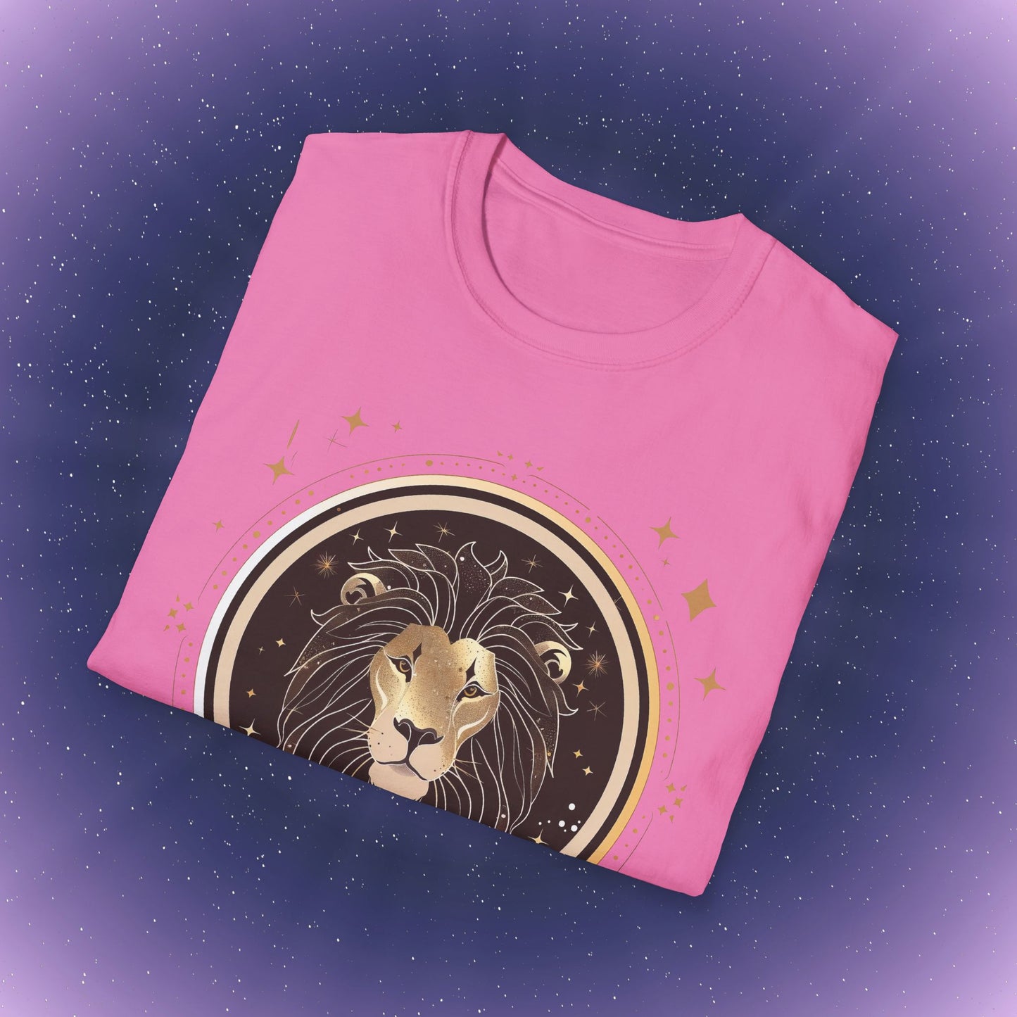 Camiseta bohemia del signo zodiacal Leo