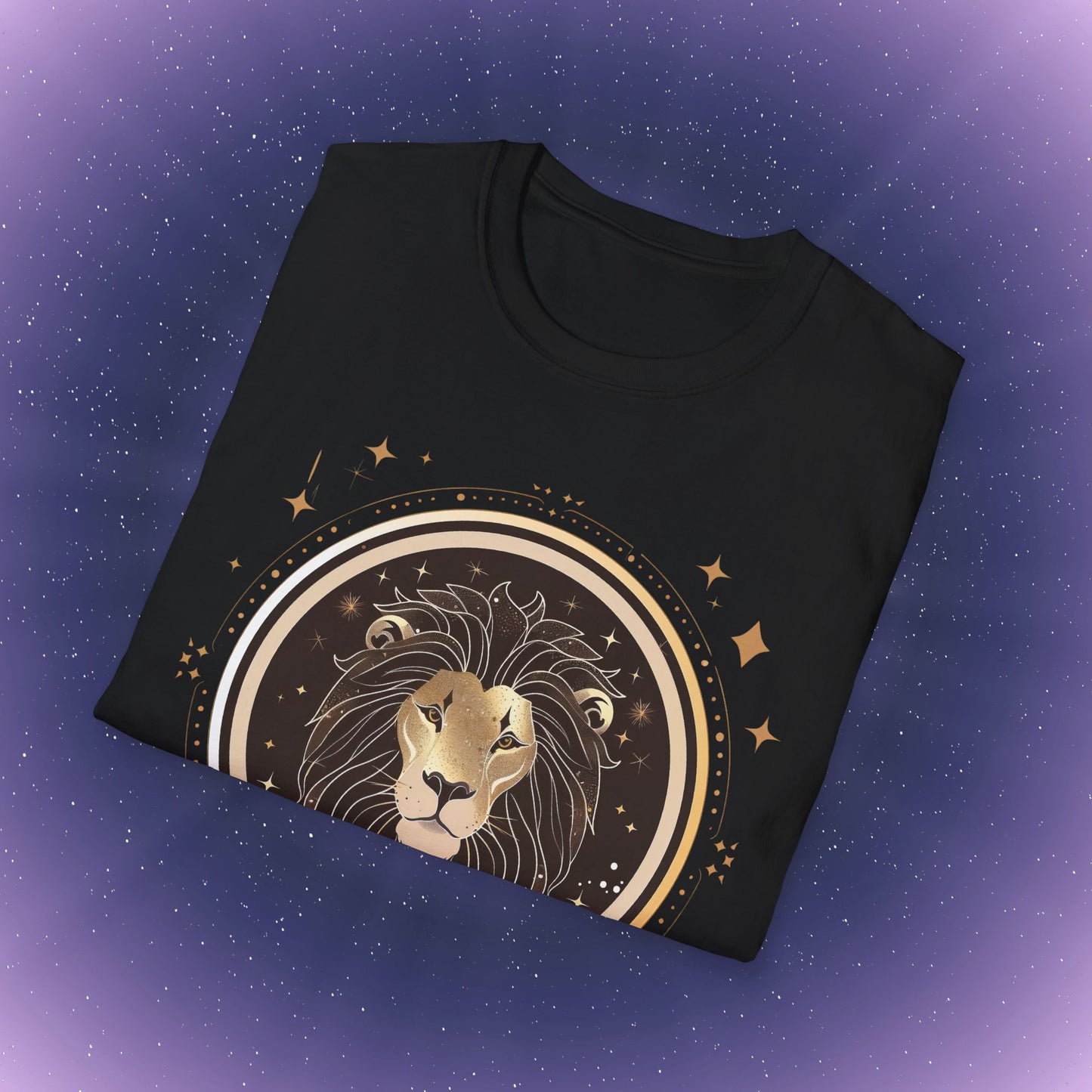 Camiseta bohemia del signo zodiacal Leo