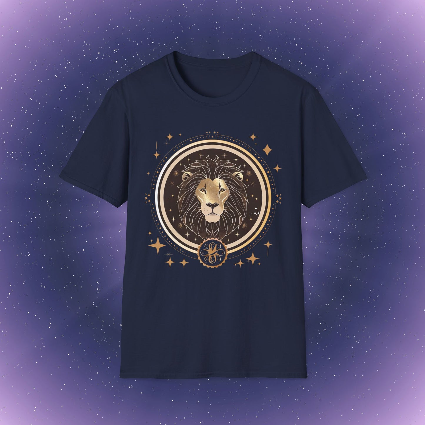 Camiseta bohemia del signo zodiacal Leo