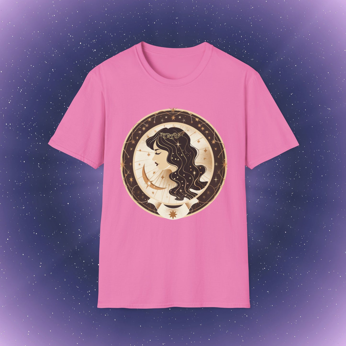 Camiseta bohemia del signo zodiacal Virgo
