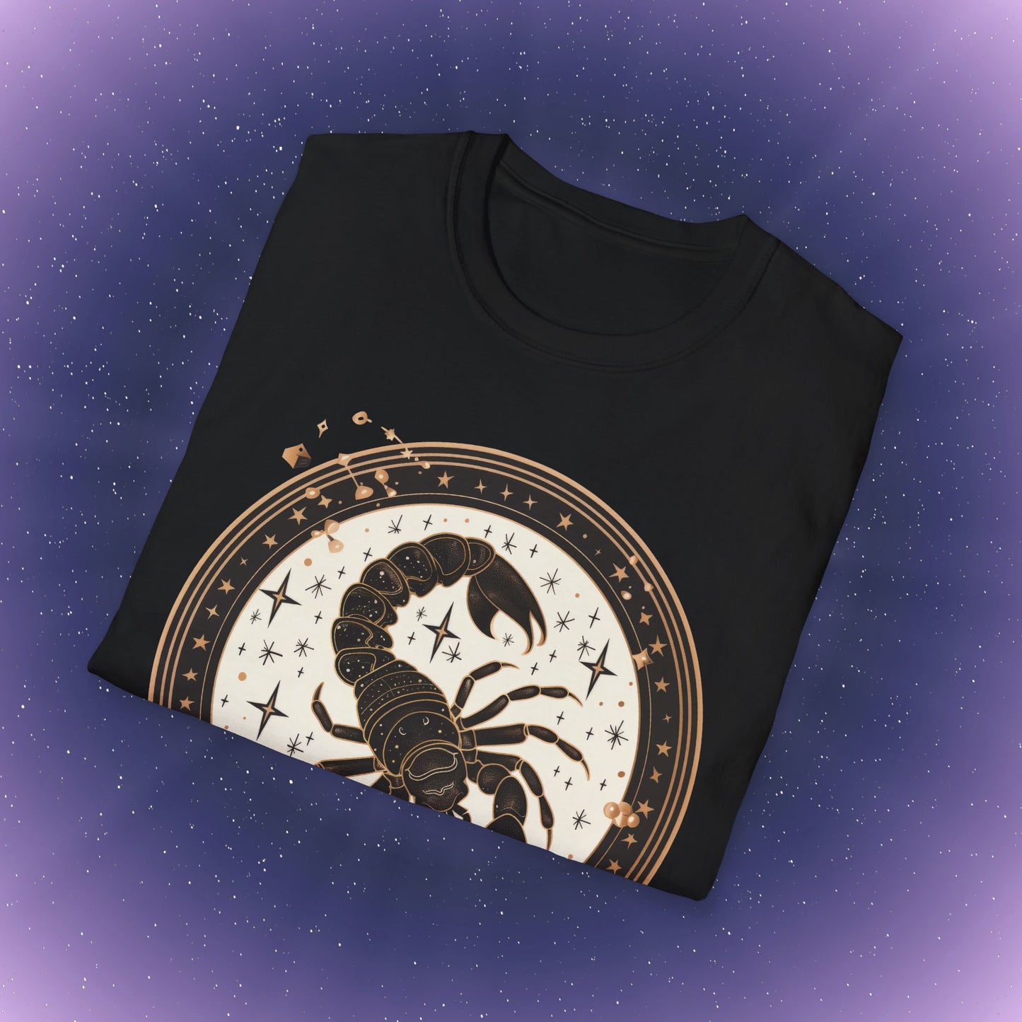Camiseta bohemia del signo zodiacal Escorpio