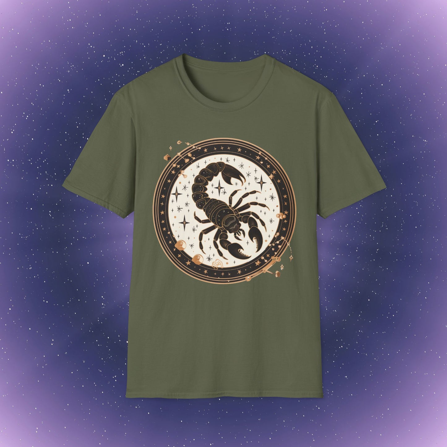 Camiseta bohemia del signo zodiacal Escorpio