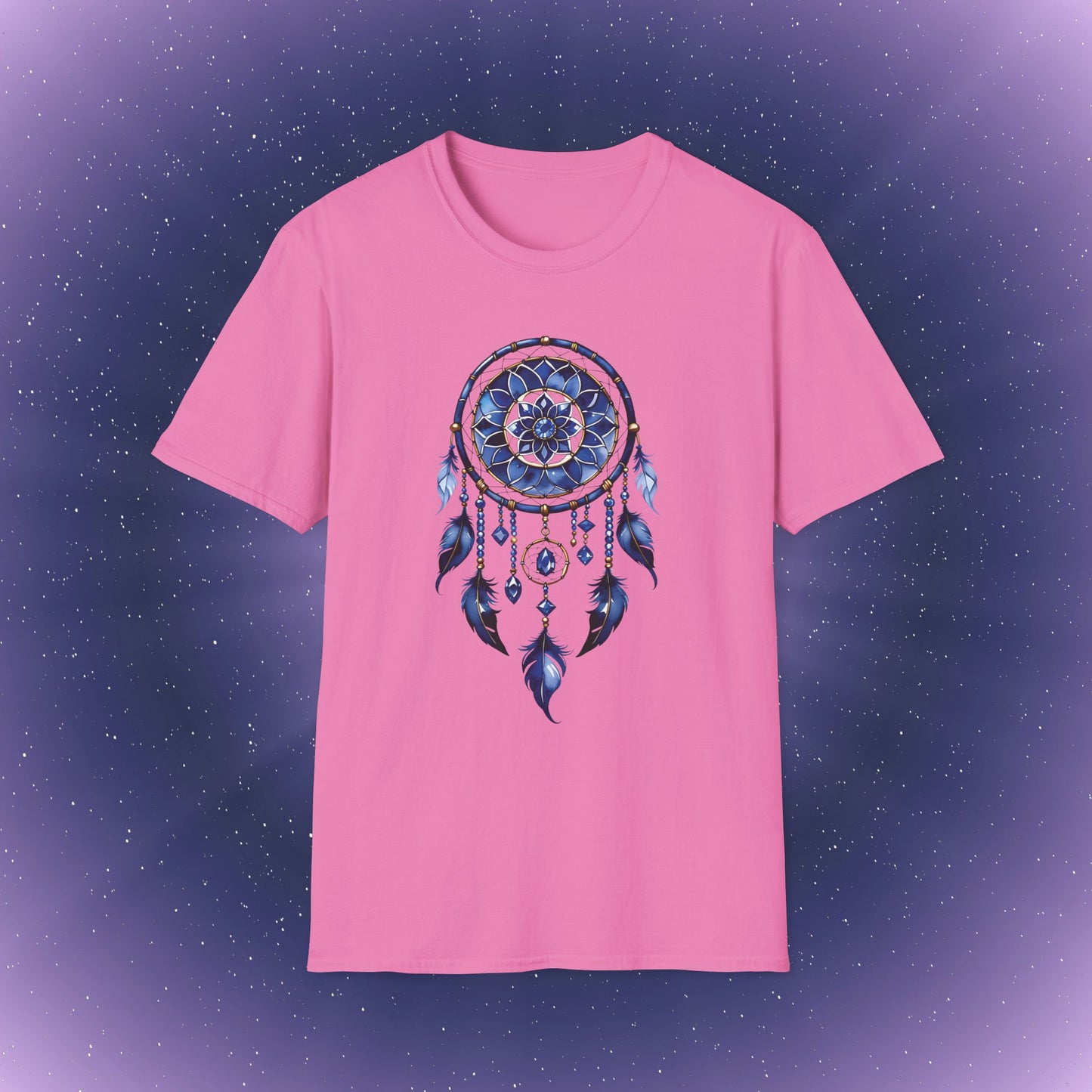 Camiseta atrapasueños con zafiro de Virgo