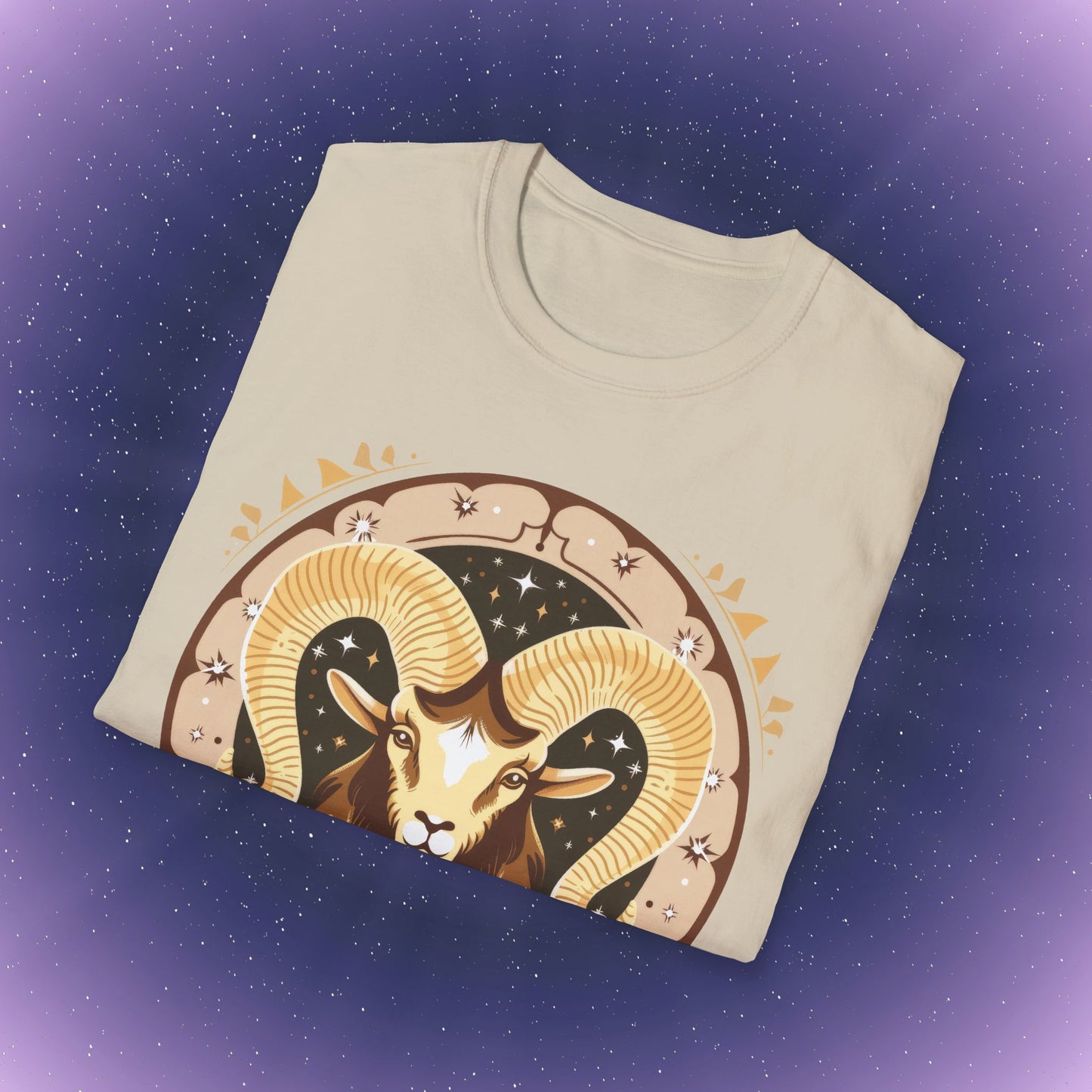 Camiseta bohemia del signo zodiacal Aries