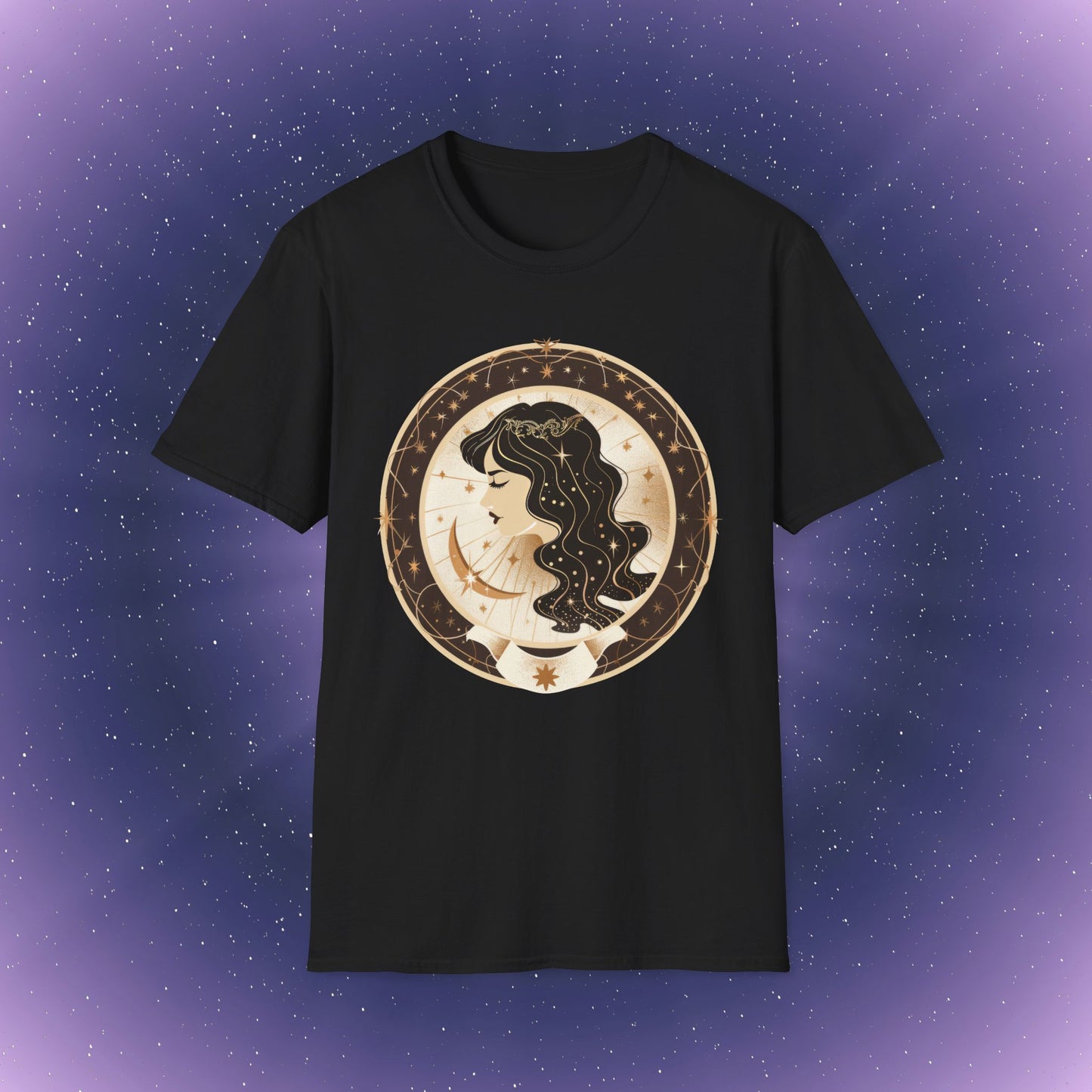 Camiseta bohemia del signo zodiacal Virgo