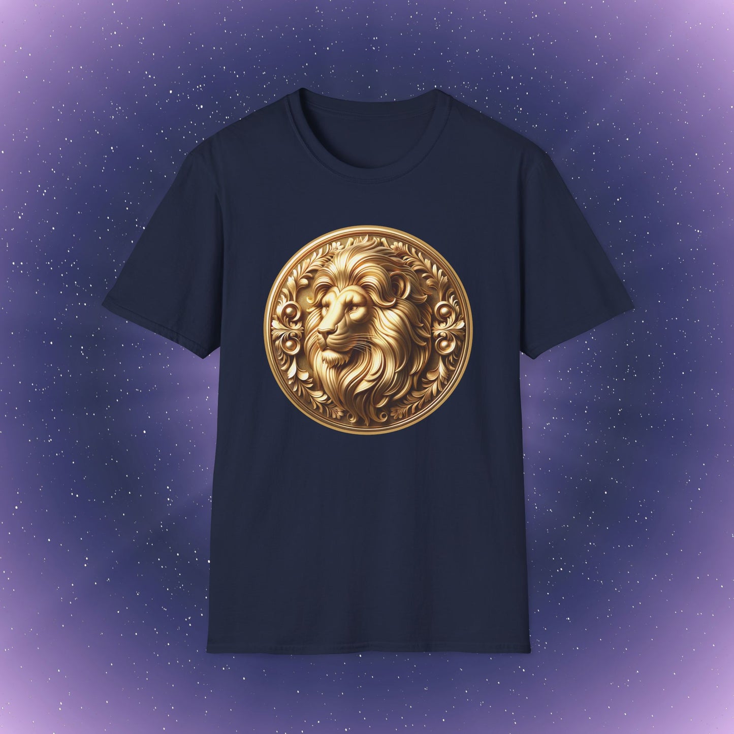Leo Gold Zodiac Sign T-Shirt