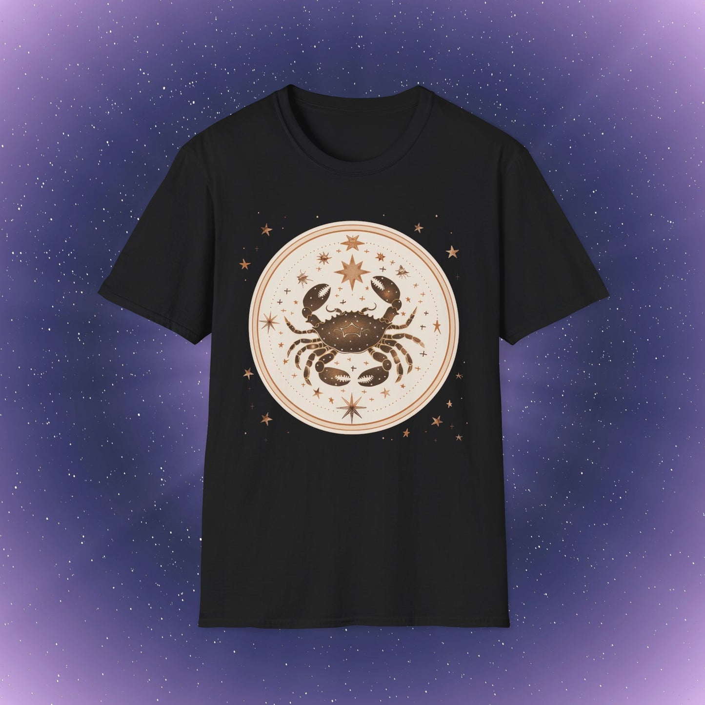 Camiseta bohemia del signo zodiacal Cáncer