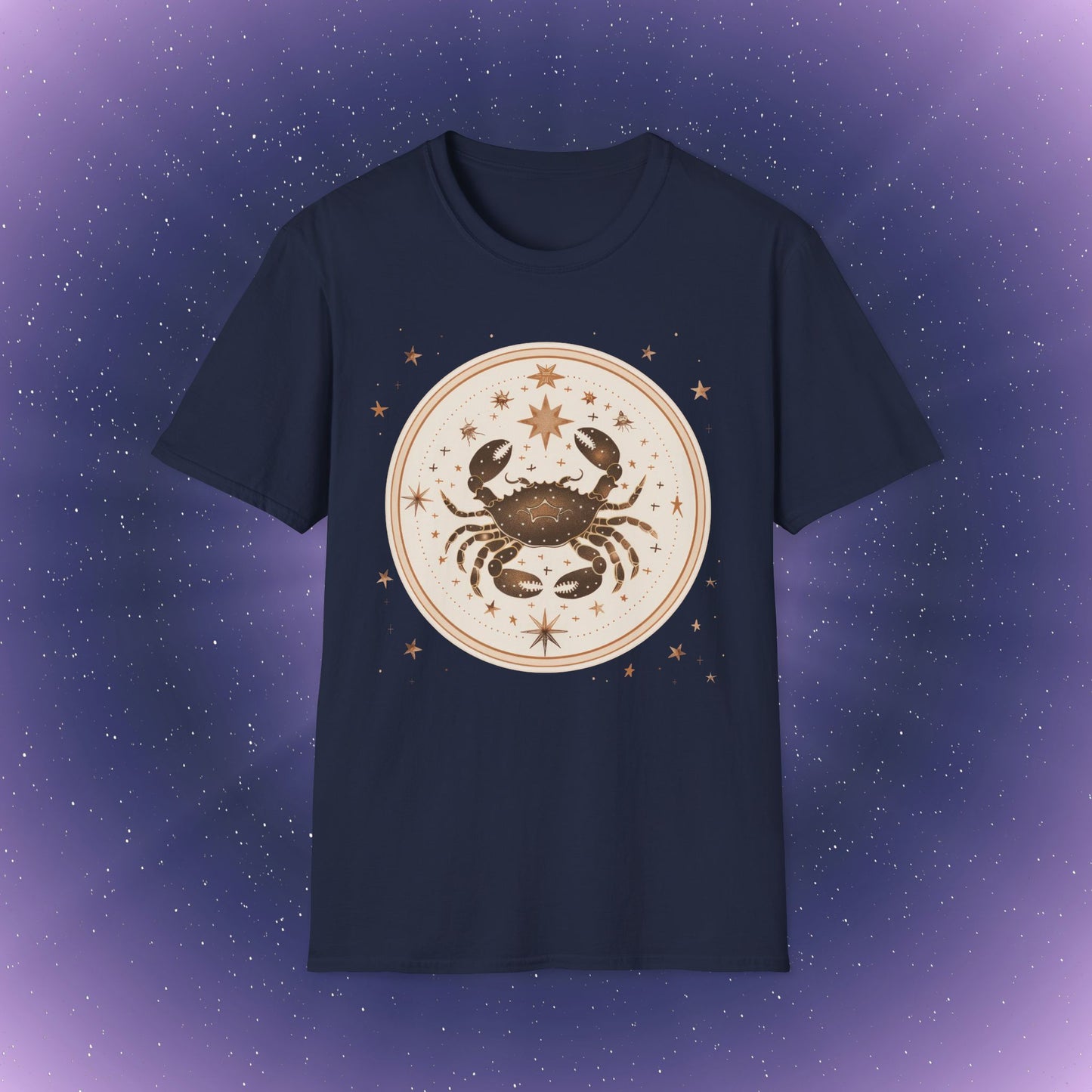 Camiseta bohemia del signo zodiacal Cáncer