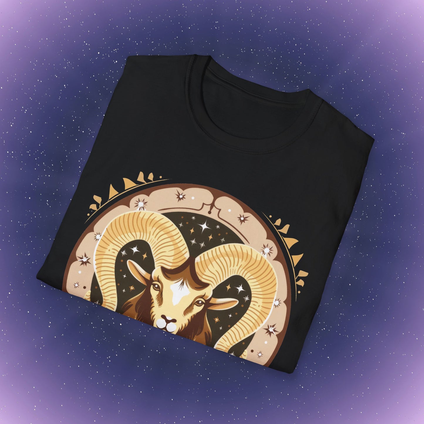 Camiseta bohemia del signo zodiacal Aries