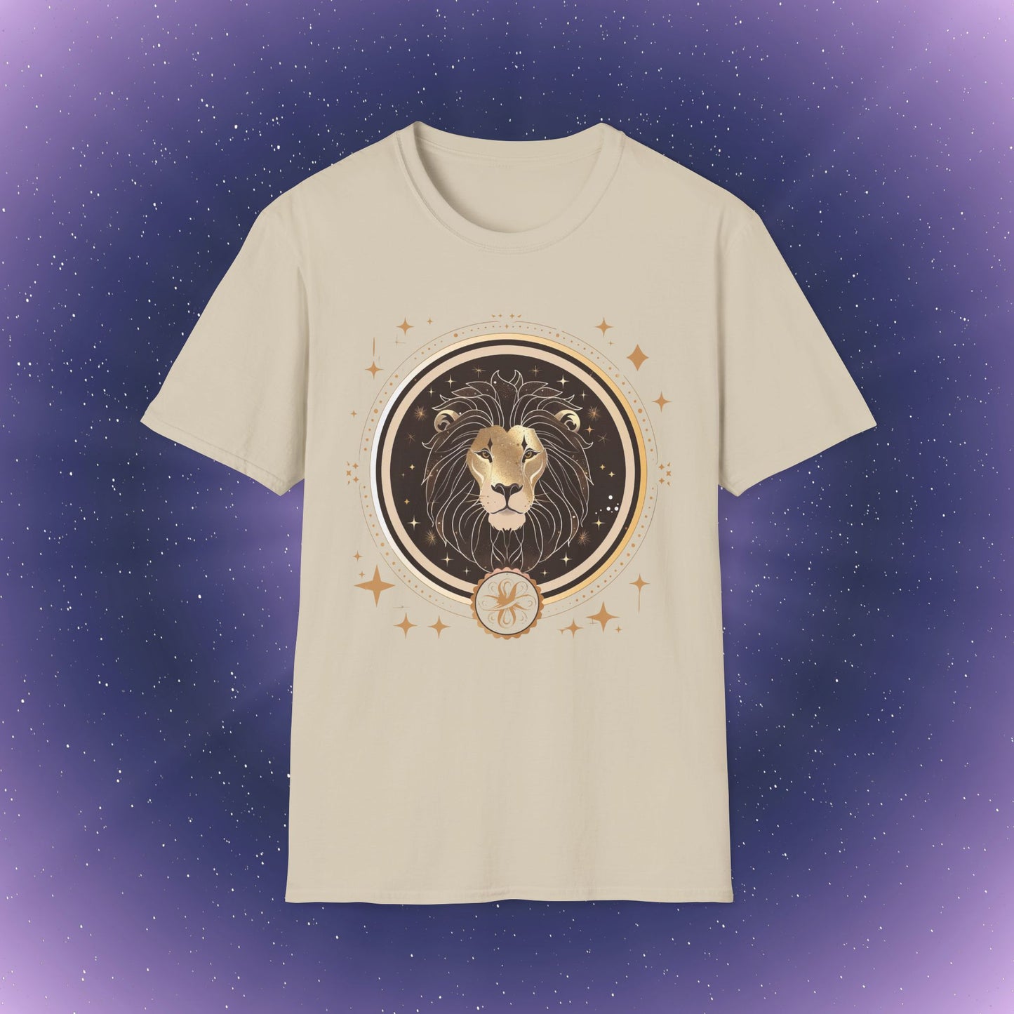Camiseta bohemia del signo zodiacal Leo