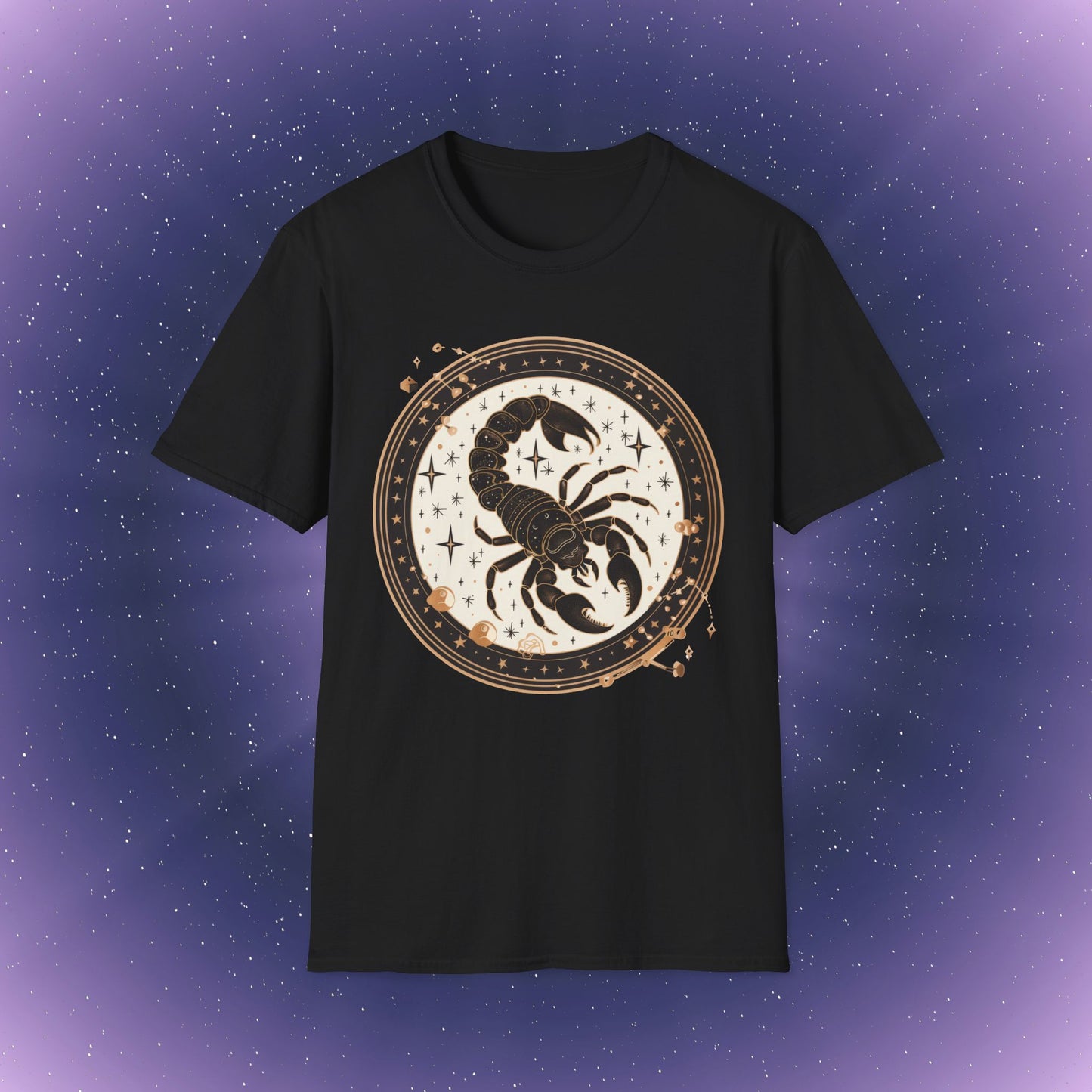 Camiseta bohemia del signo zodiacal Escorpio