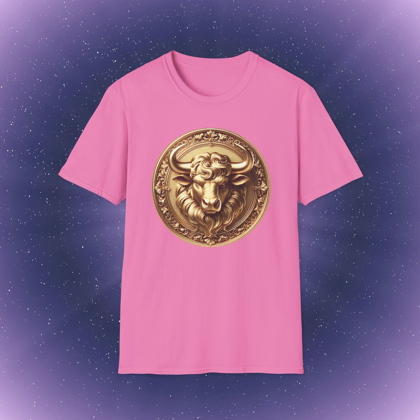 Taurus Gold Zodiac Sign T-Shirt