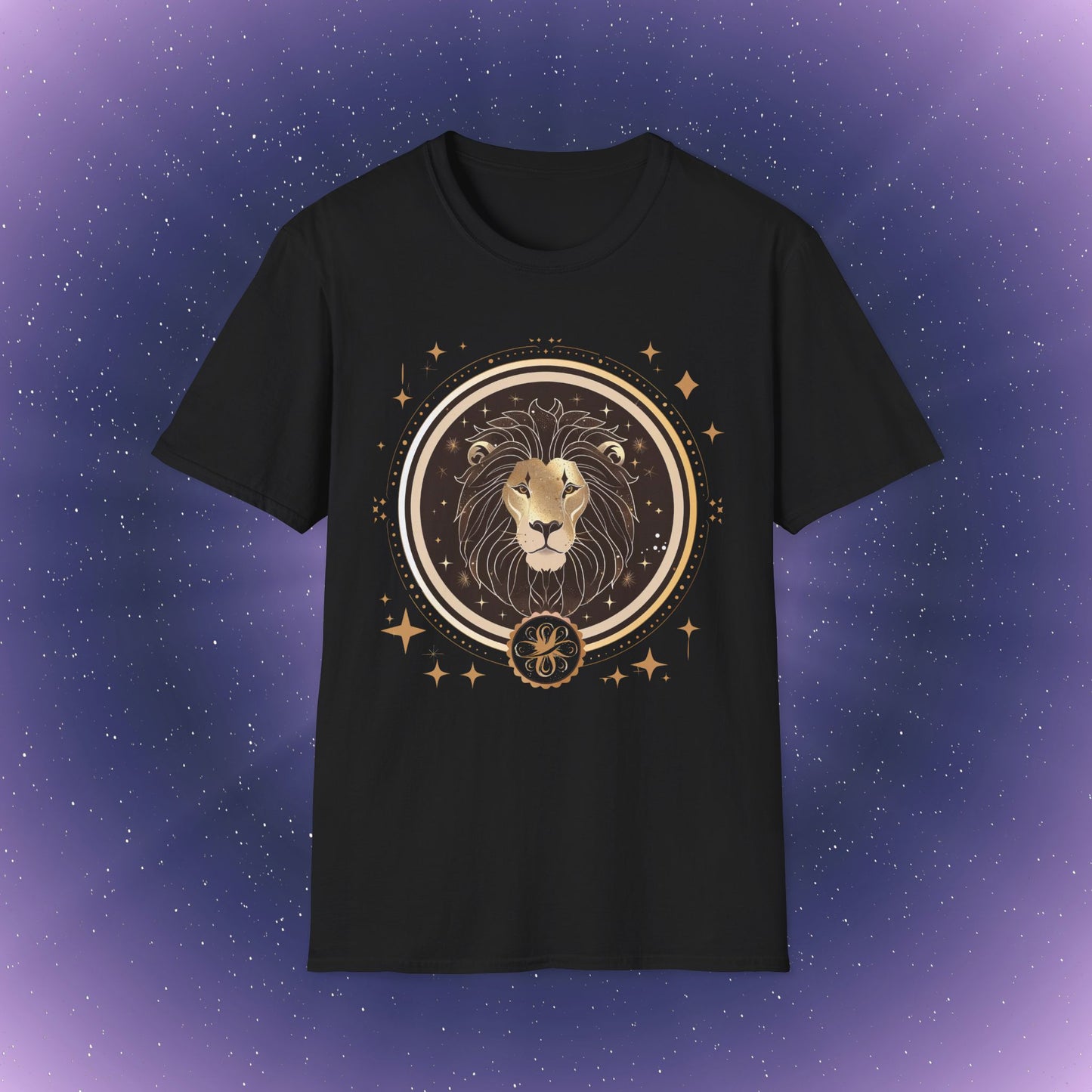 Camiseta bohemia del signo zodiacal Leo