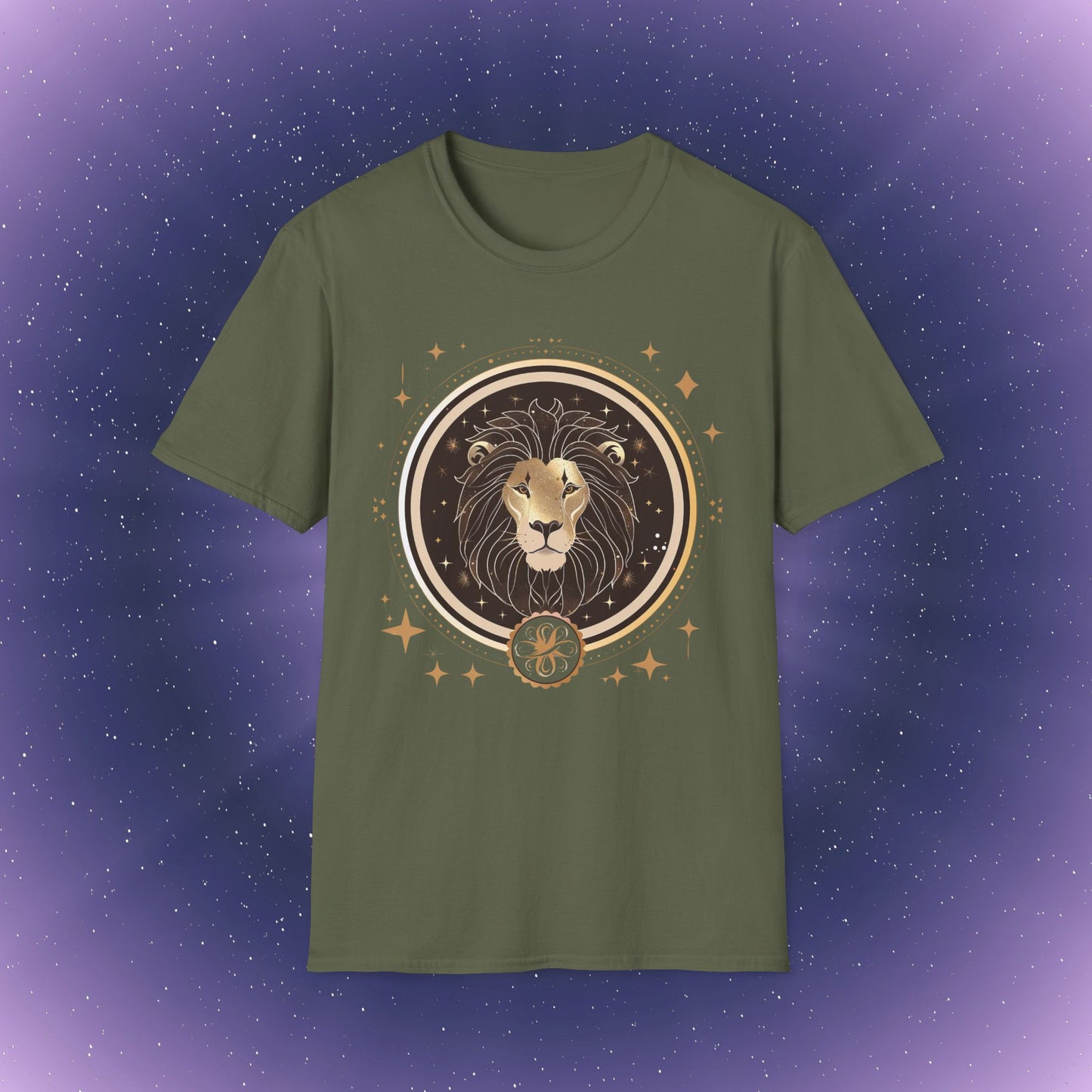 Camiseta bohemia del signo zodiacal Leo