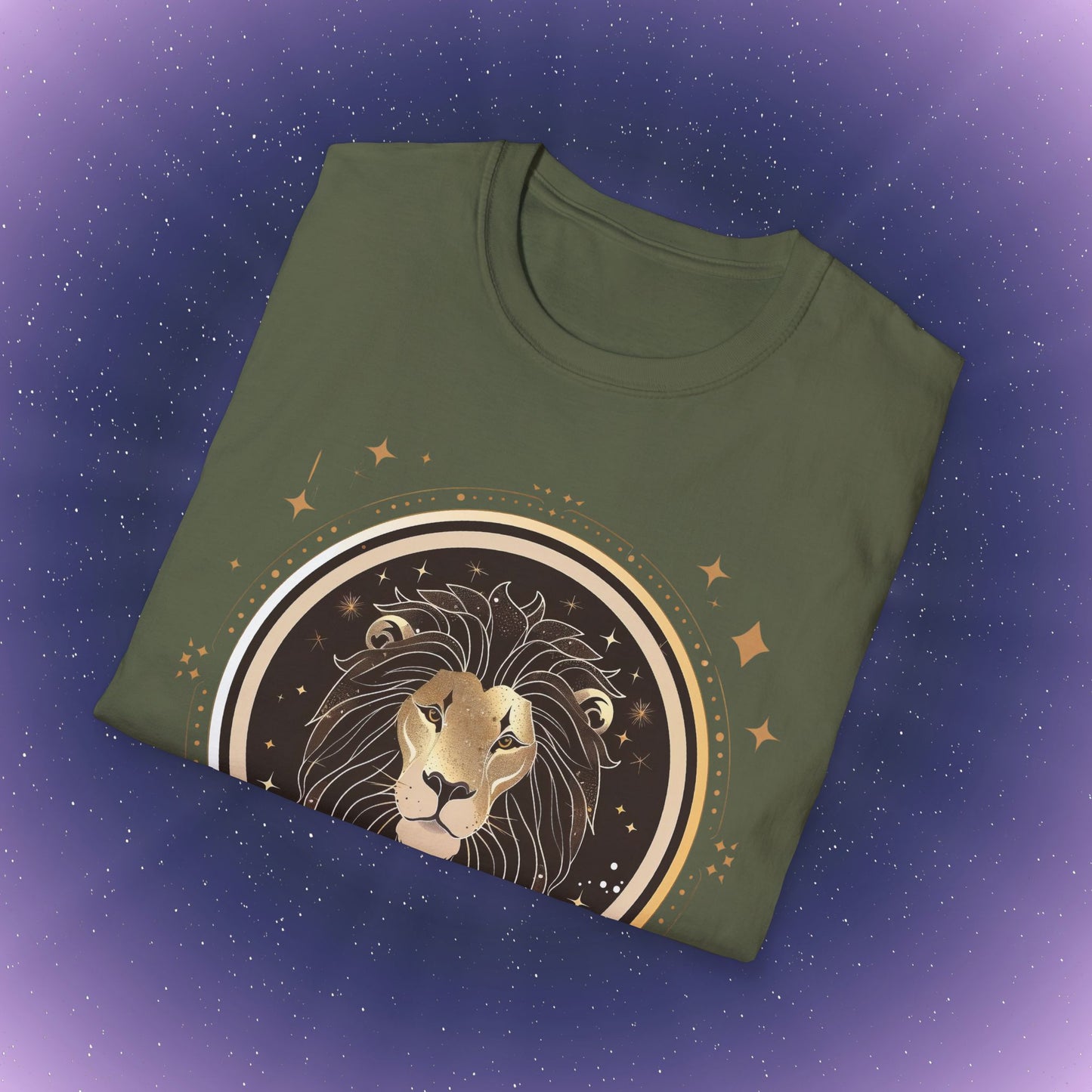 Camiseta bohemia del signo zodiacal Leo