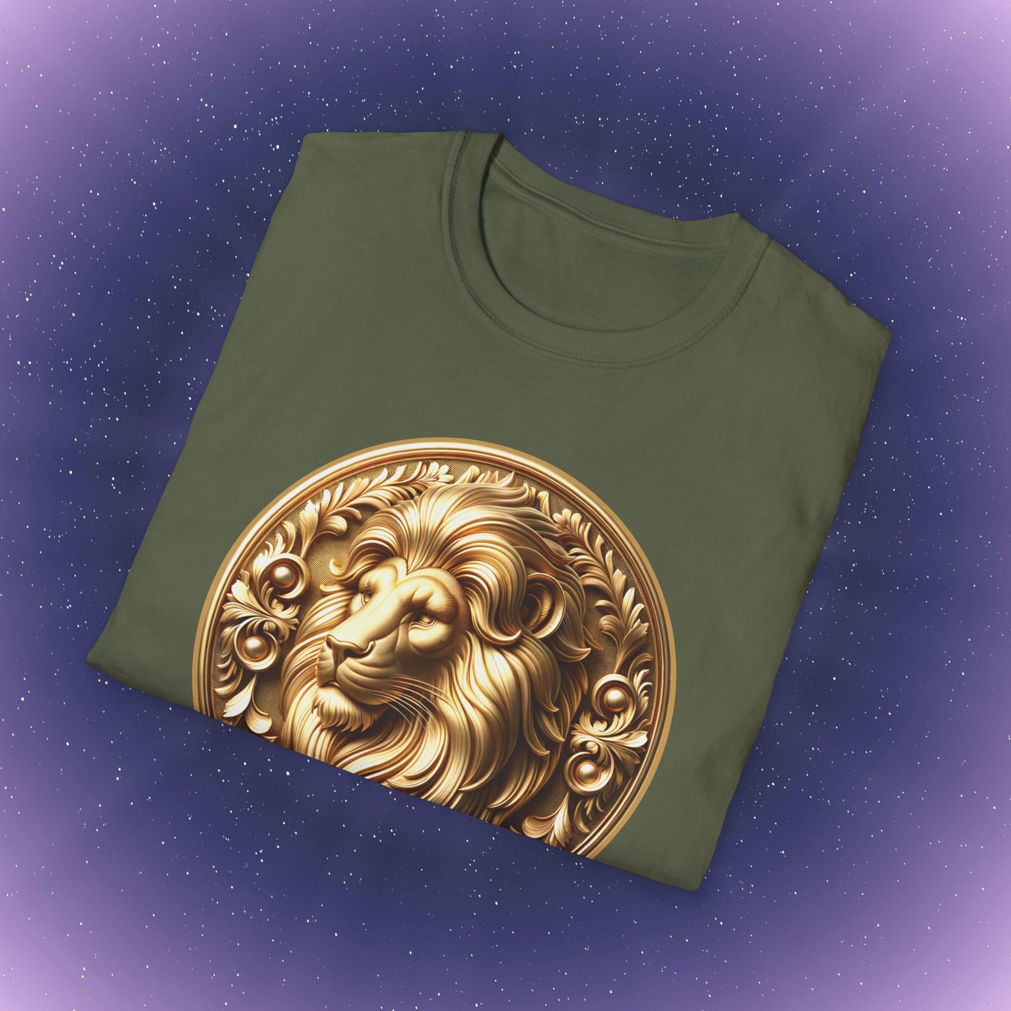 Leo Gold Zodiac Sign T-Shirt