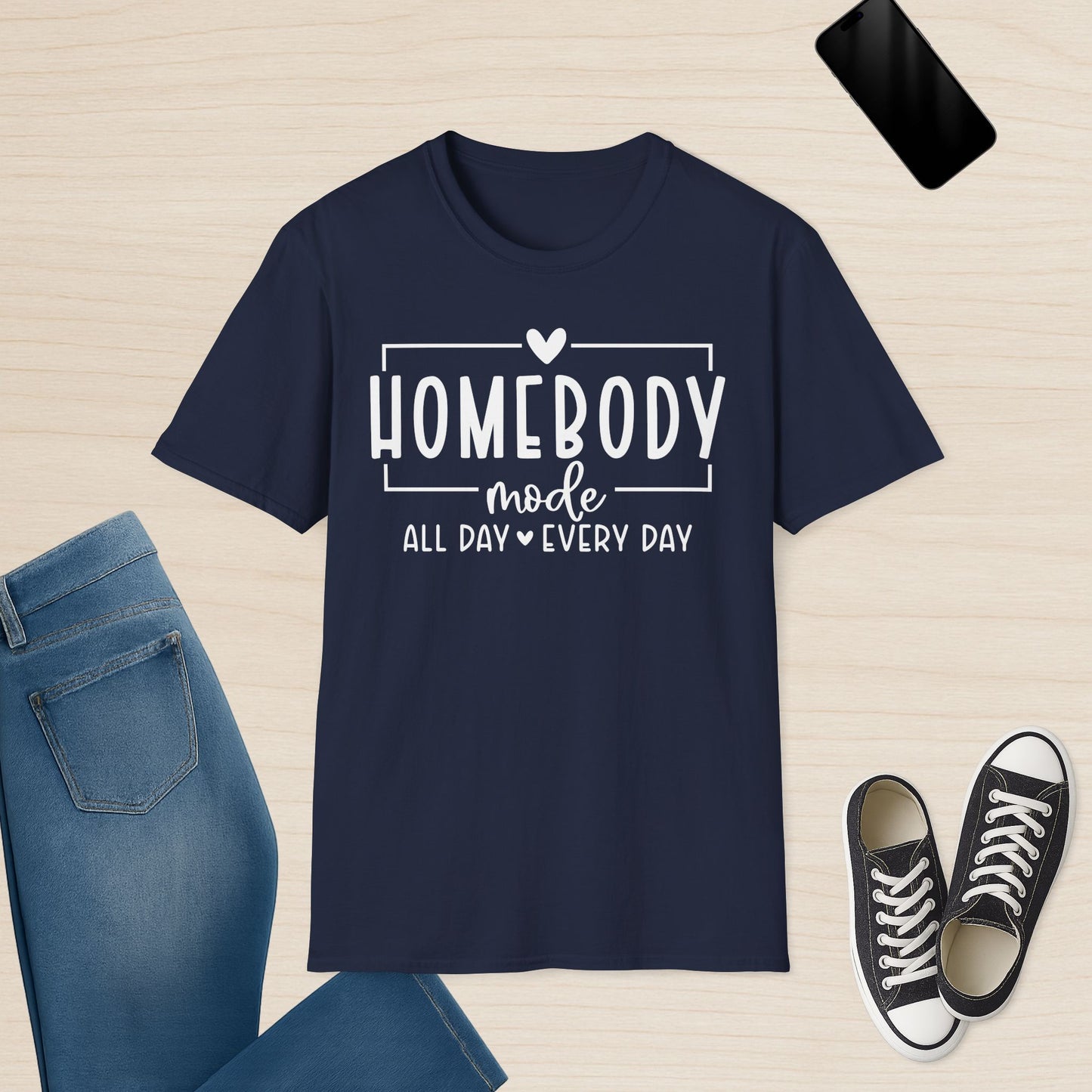 Homebody Mode Introvert T-Shirt