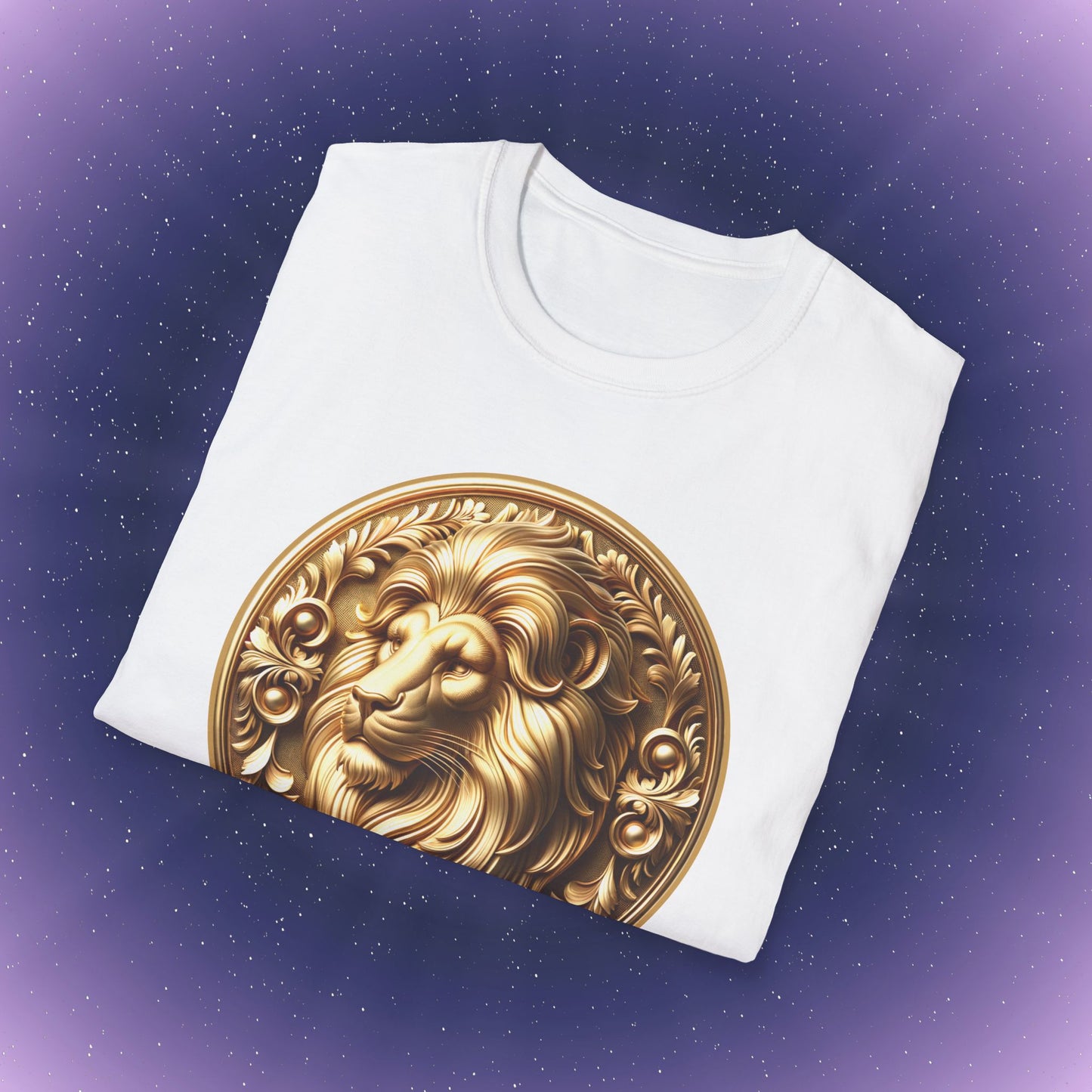 Leo Gold Zodiac Sign T-Shirt
