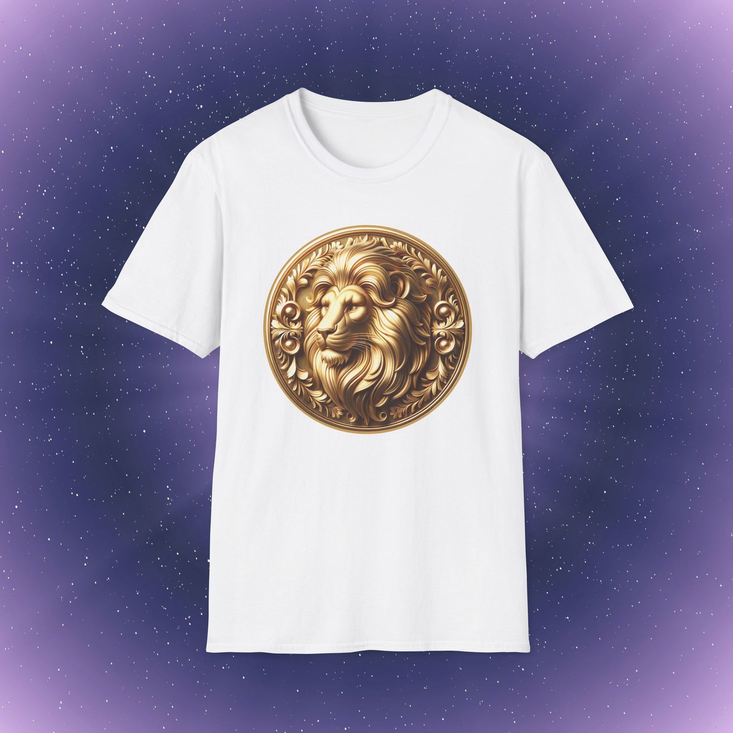 Leo Gold Zodiac Sign T-Shirt