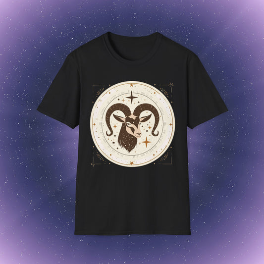 Capricorn Boho Zodiac Sign T-Shirt