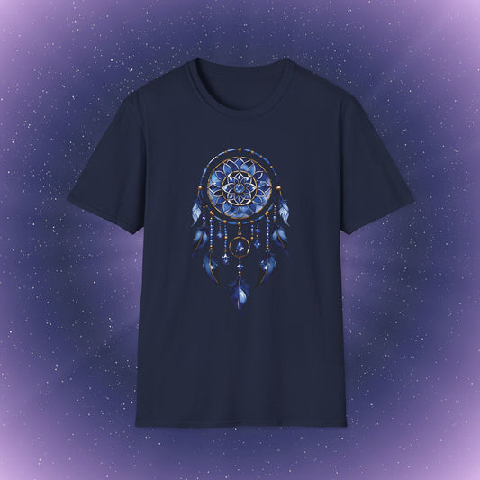 Camiseta atrapasueños con zafiro de Virgo
