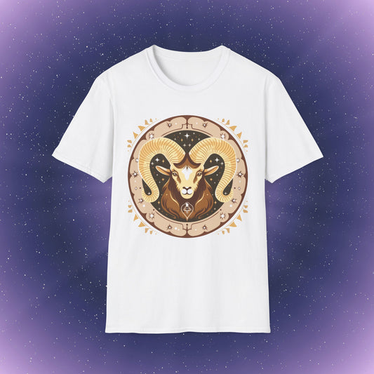 Aries Boho Zodiac Sign T-Shirt