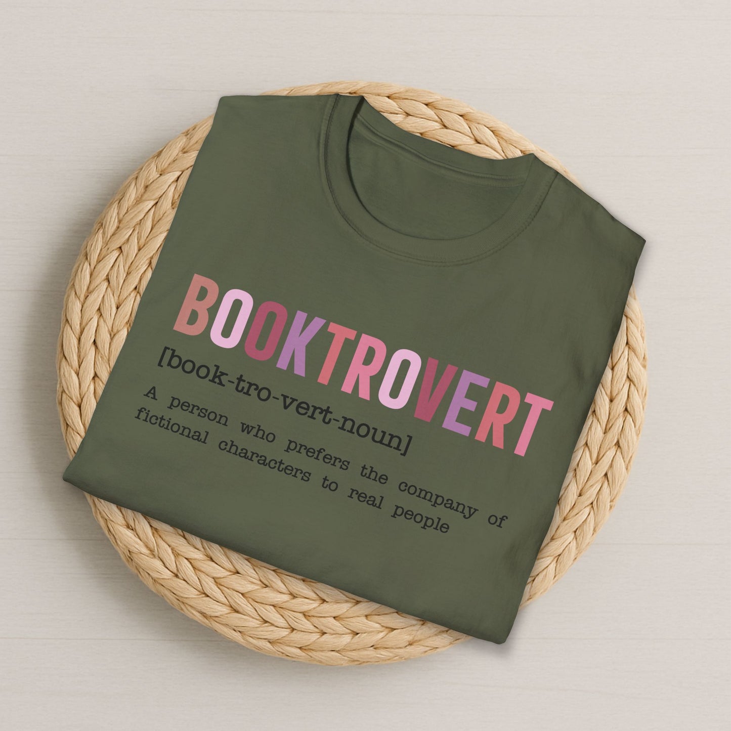 Camiseta gráfica BOOKTROVERT